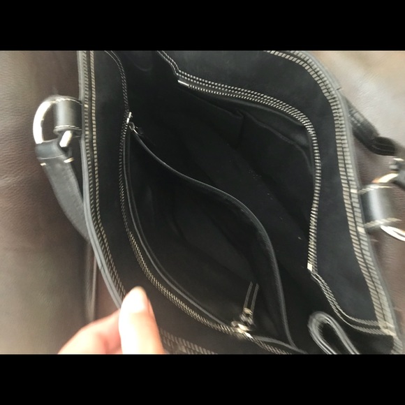 Black leather Coach bag - Picture 5 of 6